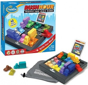 Настольная игра-головоломка ThinkFun — Час Пик, 5000-RU Настольная игра-головоломка ThinkFun — Час Пик, 5000-RU