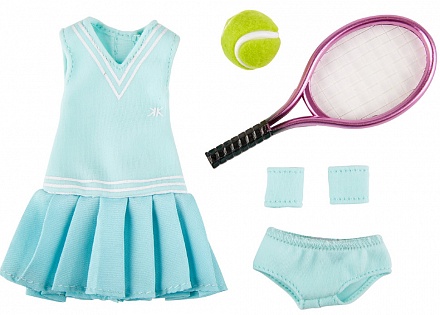 Одежда для тенниса с аксессуарами для куклы Луна 