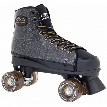 Ролики Hudora - Roller Skates Black Glamour, размер 42 