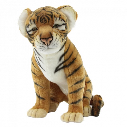 Мягкая игрушка - Детеныш тигра сидящий, 41 см. 