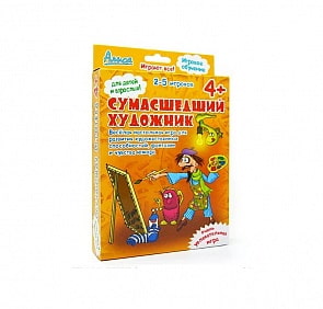 Настольная игра Алиса - Сумасшедший художник (Нескучные игры, И-807)