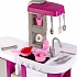 Игровой набор – Кухня с аксессуарами, фиолетовая, 53 предмета, свет и звук  - миниатюра №1