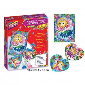 Аппликация бисером Креатто™ - Любимая Фея (Росмэн, 32389ros)