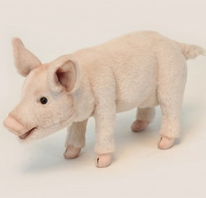 Мягкая игрушка – Поросенок, 34 см (Hansa, 6290)