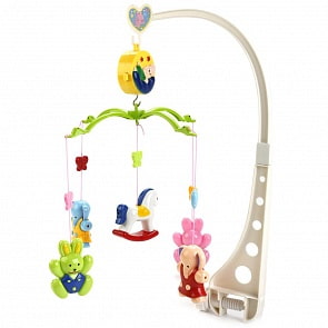 Подвеска-погремушка - Музыкальная карусель, звук (Умка, B220176-Rsim)