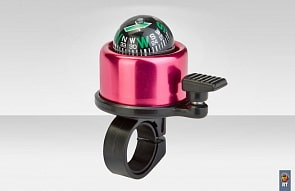 Звонок алюминий/пластик 14А-04/210102 – Компас, черно-фиолетовый (RT, 4207RT)