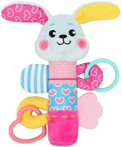 Пищалка с погремушками - Зайка (Жирафики, 939705)