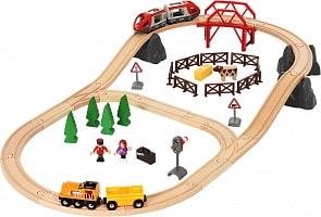 Подарочный игровой набор - Ж/д в сельской местности (Brio, 33916)
