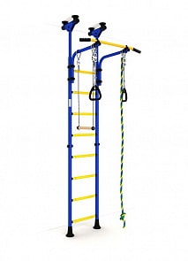 Шведская стенка Romana Карусель Комета-2, сине-желтый ДСКМ-2-8.06.Г.490.01-111