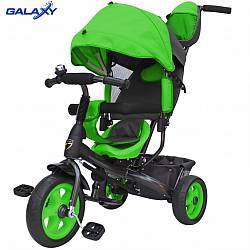3-х колесный велосипед Galaxy Лучик Vivat зеленый (Galaxy, 6579RT)  - миниатюра