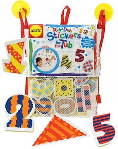 Набор стикеров для ванной "Числа и формы" (Alex, 632W)