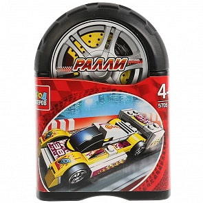 Конструктор Город Мастеров – Ралли: спорткар, 50 деталей (Город Мастеров, 5705-BL)