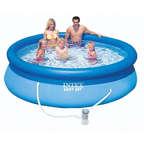 Бассейн серии Easy Set, с фильтр-насосом 220-240v (Intex, 28112sim)