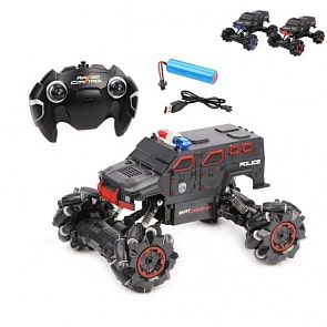 Машина на радиоуправлении Внедорожник Трофи-рейд, 5 каналов, эффект приседания, аккумулятор, USB шнур, разные цвета (Наша Игрушка, M0218-2A) (ассортимент)
