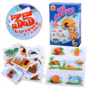 Набор Умные игры - Чей домик? (Русский стиль, 03998) Набор Умные игры - Чей домик? (Русский стиль, 03998)