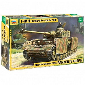 Модель сборная - Немецкий средний танк T-IV H (Звезда, 3620з)