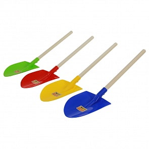 Лопата №36 с деревянным черенком, длина 54,5 см (Полесье, 51639)