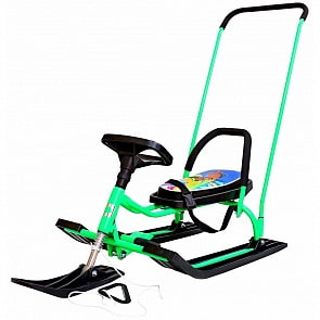 Снегокат 140 Go Go Lucky dog с П-образным толкателем (RT, 6996rt)