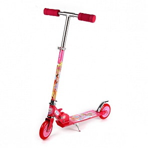Самокат Винкс с ножным тормозом и подножкой (С-Трейд, ST-ALU- WINXsim)