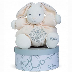 Мягкая игрушка Жемчуг - Заяц, кремовый, средний, 25 см (Kaloo, K962147k)
