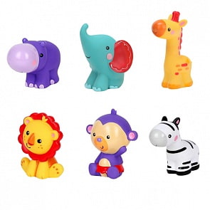 Набор из 2-х игрушек для купания «Фишер Прайс» (Играем вместе, 177R-PVCsim)