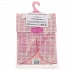 Комплект одежды для кукол 26 см розовое одеяло шапка слюнявчик трусики  - миниатюра №4