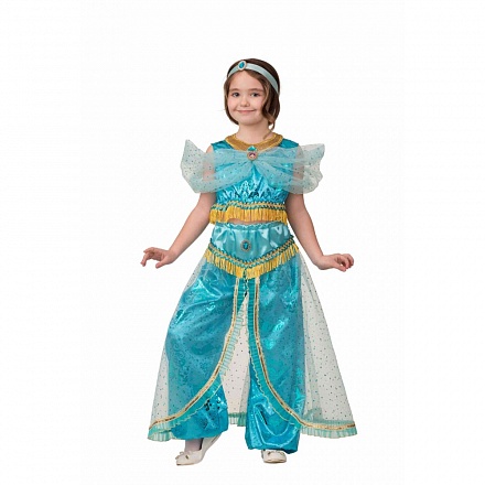 Костюм карнавальный для девочек – Принцесса Жасмин, размер 140-72 