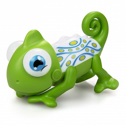 Интерактивная игрушка-робот - Хамелеон Глупи, зеленый 