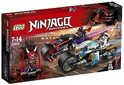 Конструктор Lego Ninjago – Уличная погоня (Lego, 70639) - миниатюра