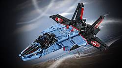 LEGO Technic. Сверхзвуковой истребитель (LEGO, 42066-L)  - миниатюра