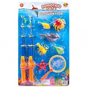 Набор Помогаю Папе - Рыбалка Большой улов (ABtoys, PT-00413(PT-00036)/WA-A5283)