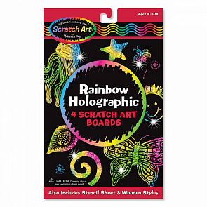 Набор Scrach art Радужные голографии (Melissa&Doug, 5805_md)