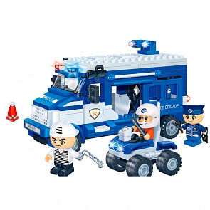 Конструктор Полицейская команда, 250 деталей (Banbao, 8346)