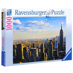 Пазл - Утро на Манхэттене, 1000 деталей (Ravensburger, 19114)