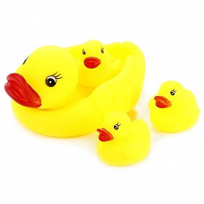 Игрушка для ванной - Утка-мыльница, большая (Играем Вместе, В1549311sim)