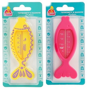 Термометр в ванную - Рыбка, 0+ месяцев (Lubby, 00-0009954)