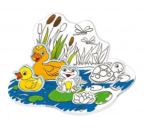 3D-раскраска - На пруду (Malamalama, 68118)