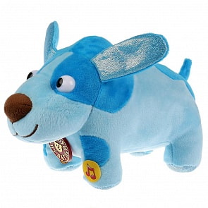 Озвученная мягкая игрушка – Деревяшки. Собачка Гав-Гав, 20 см (Мульти-пульти, V92664/20)