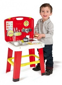 Кухня в переносном чемоданчике, 22 аксессуара (Smoby, 24171)