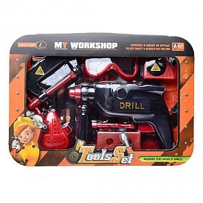 Набор инструментов, 18 предметов, свет и звук (Junfa Toys, 2033B1)