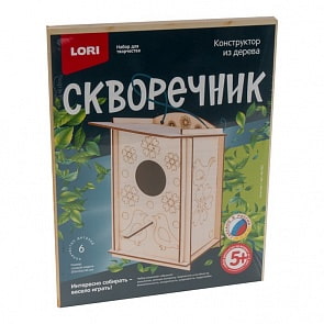 Скворечник Синичник деревянный (Lori, Фн-022)