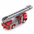 Пожарная машина с аксессуарами, 15 см, металлическая  - миниатюра №3