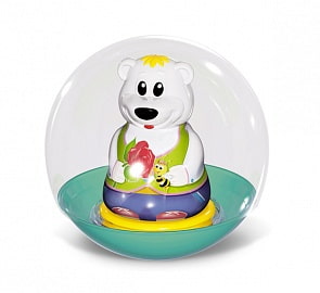 Погремушка-неваляшка - Мишка (Stellar, 01579)