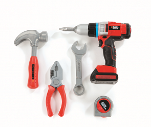 Детский инструменты Black&Decker в сумке (Smoby, 500281)