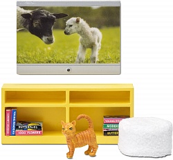 Мебель для домика Смоланд - Домашний кинотеатр (Lundby, LB_60209100) - миниатюра