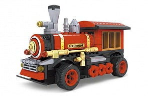 Конструктор Поезд Локомотив на ИК управлении, 326 деталей (Ausini, 20209)