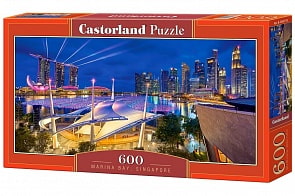 Пазл Сингапур, 600 элементов (Castorland, B-060139)