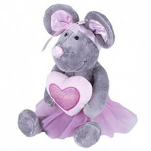 Мягкая игрушка - Мышь, 26 см (Softoy, S881/15)