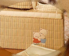 Мягкая корзина из коллекции 4 времени года - Биба (Babypiu, 60.140RIGA)