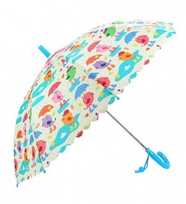 Зонт детский - Птички, 48 см, полуавтомат (Mary Poppins, 53726)